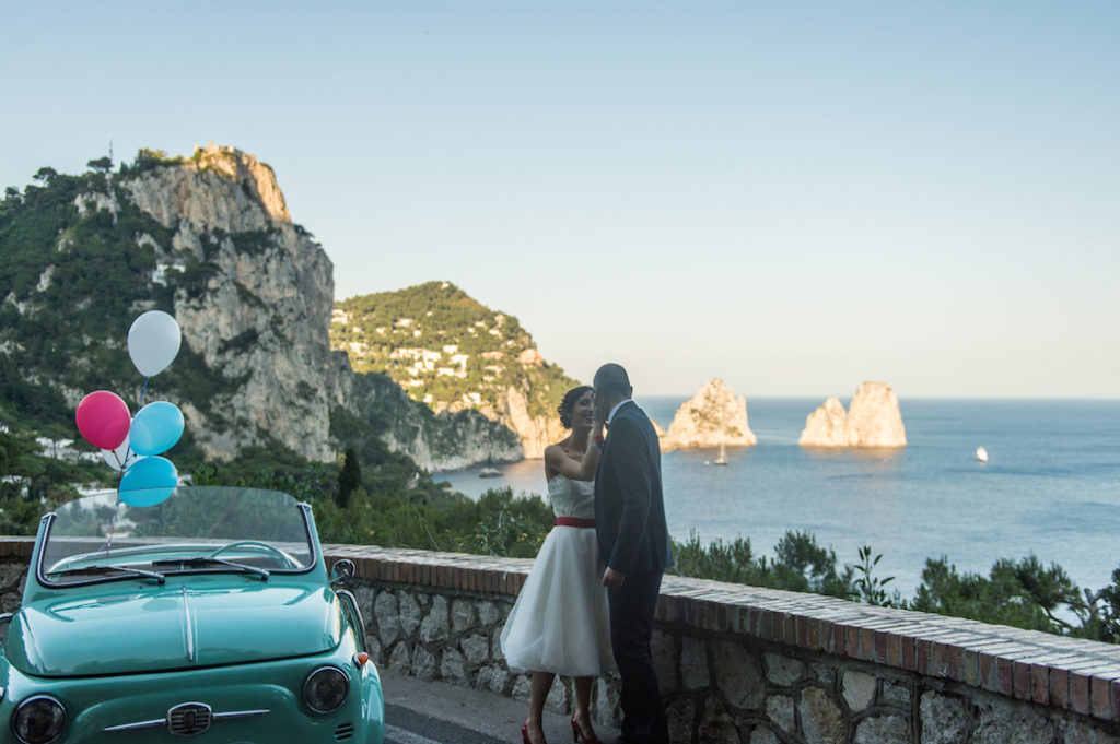 colorful capri wedding
